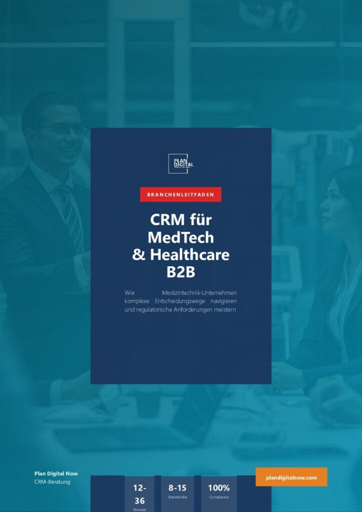 CRM für MedTech - Cover