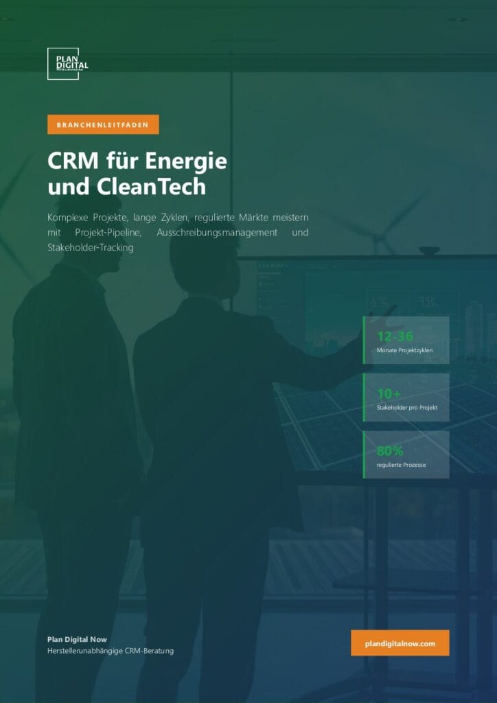CRM für Energie & CleanTech - Cover