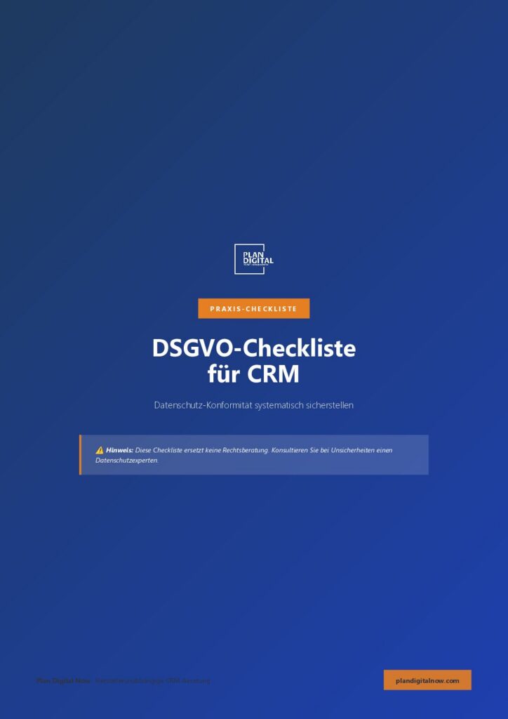 DSGVO-Checkliste für CRM - Cover