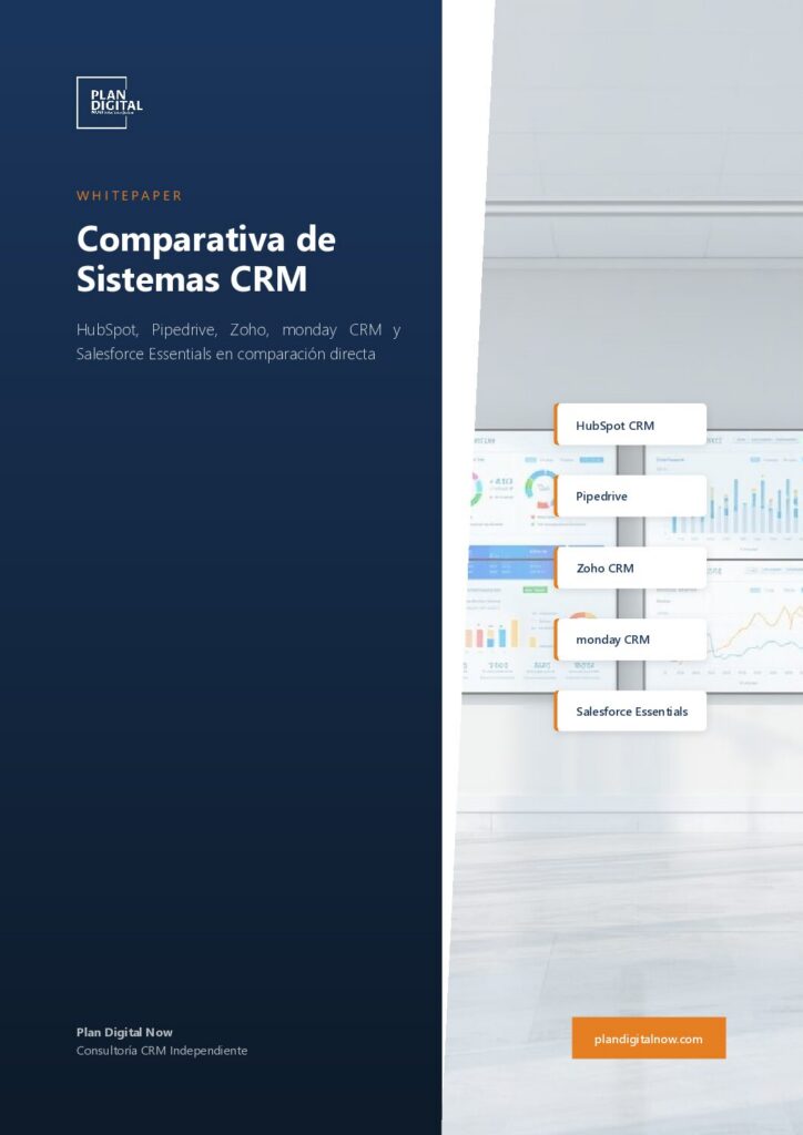 Comparativa de sistemas CRM - Cover