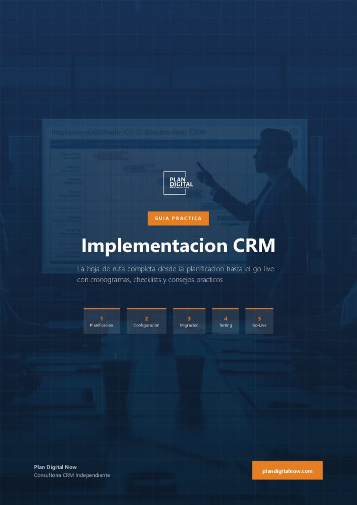 Implementación de CRM sin caos - Cover
