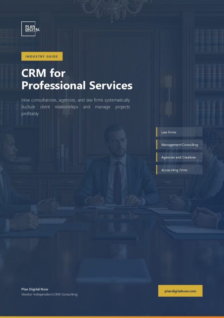 CRM for Professional Services - Cover