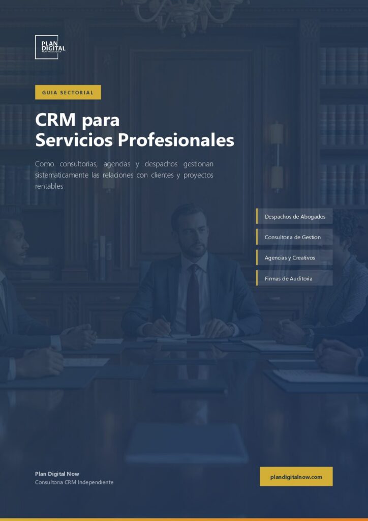CRM para Professional Services - Cover