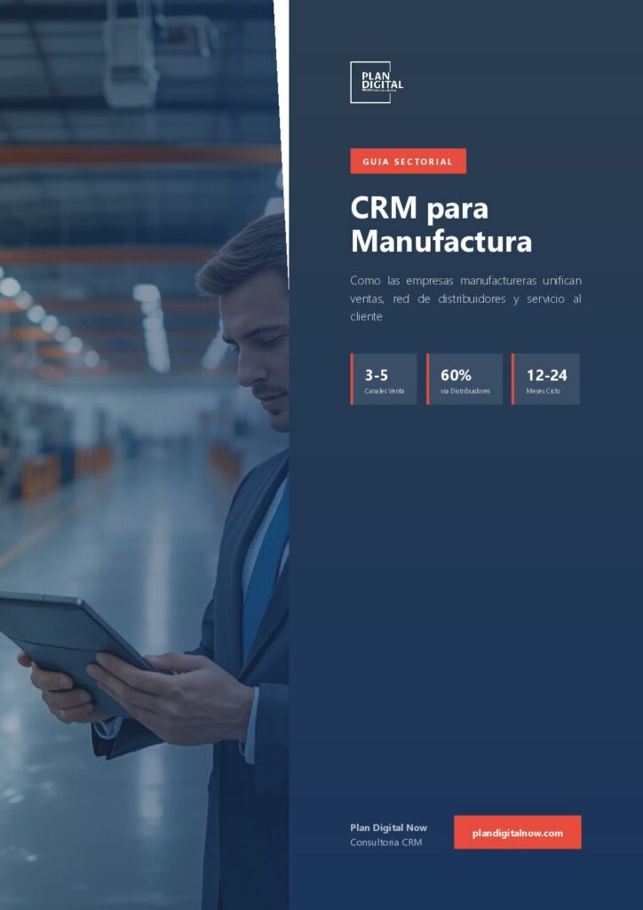 CRM para Manufacturing - Cover