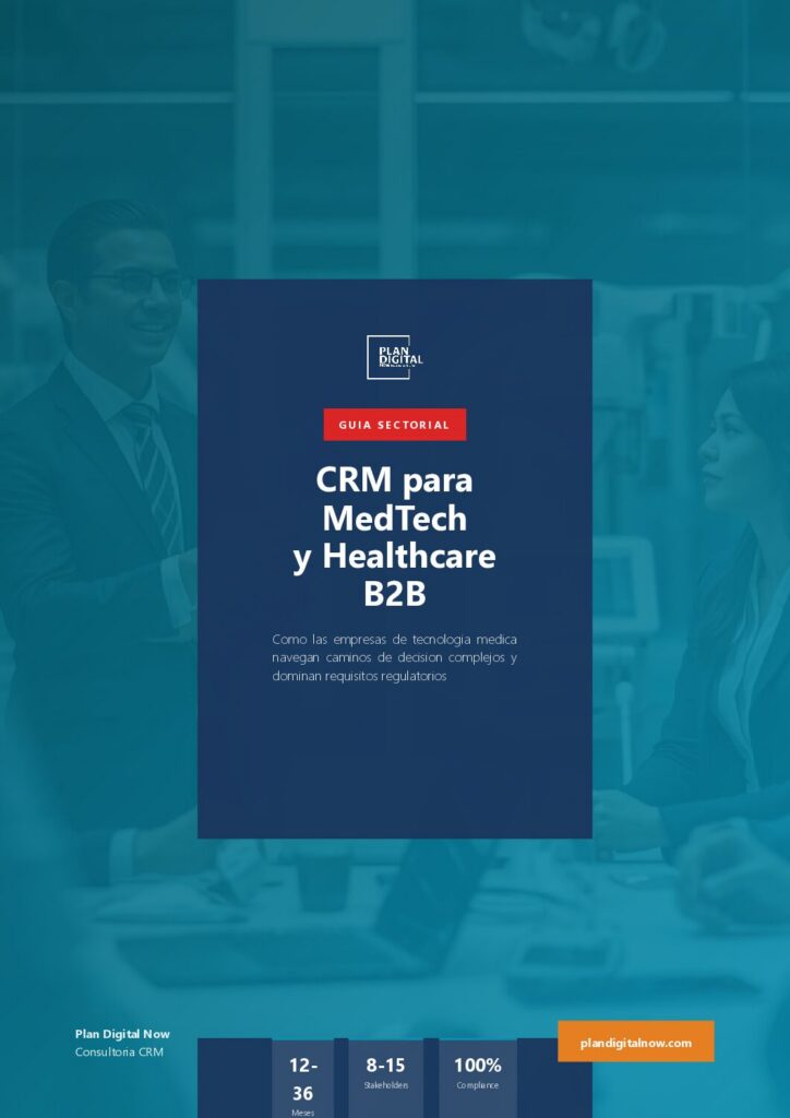 CRM para MedTech - Cover