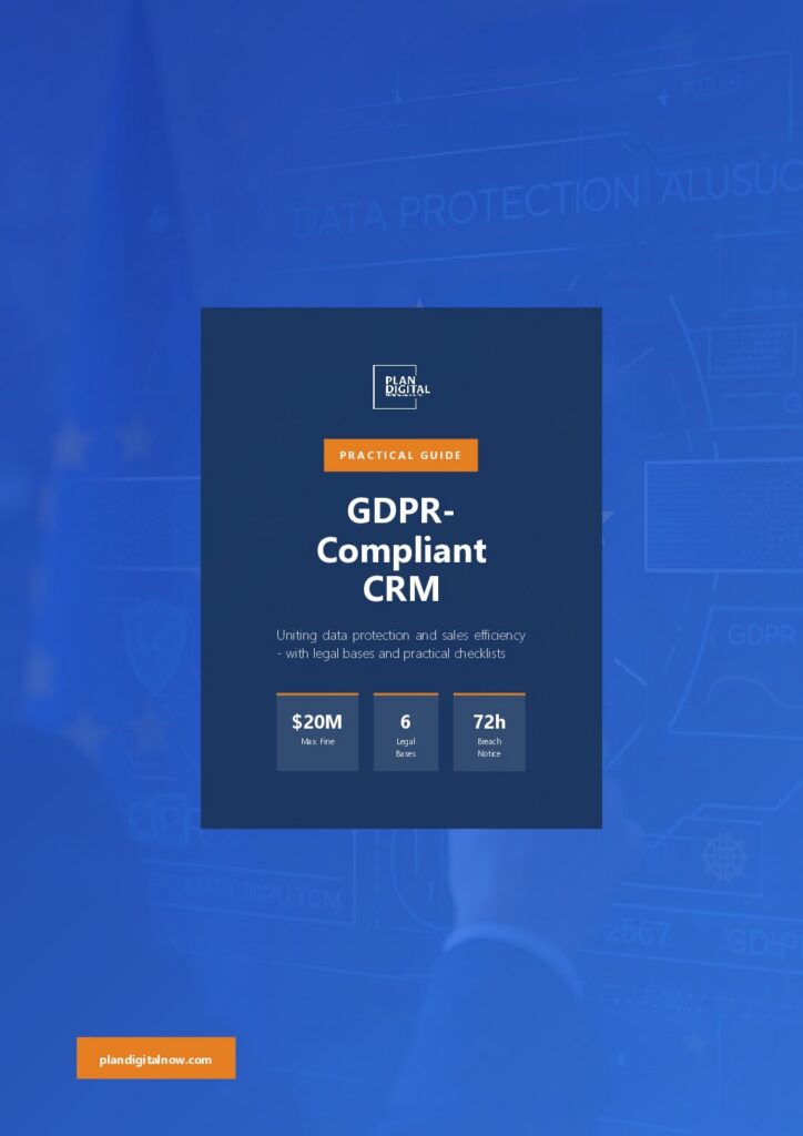 GDPR Compliant CRM - Cover