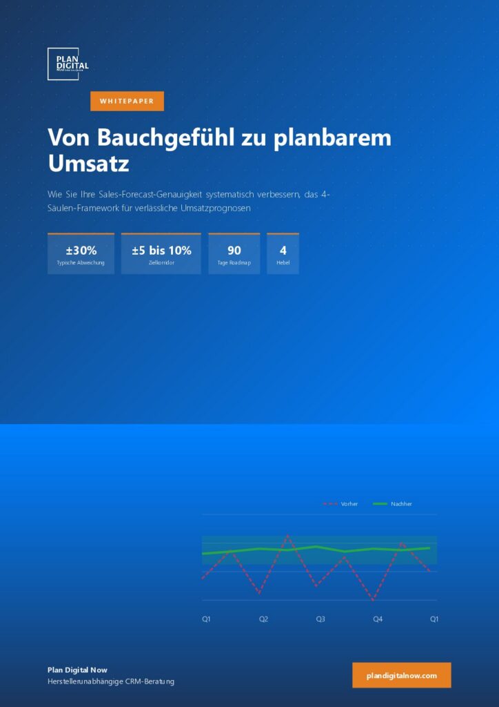 Sales-Forecast-Genauigkeit verbessern - Cover